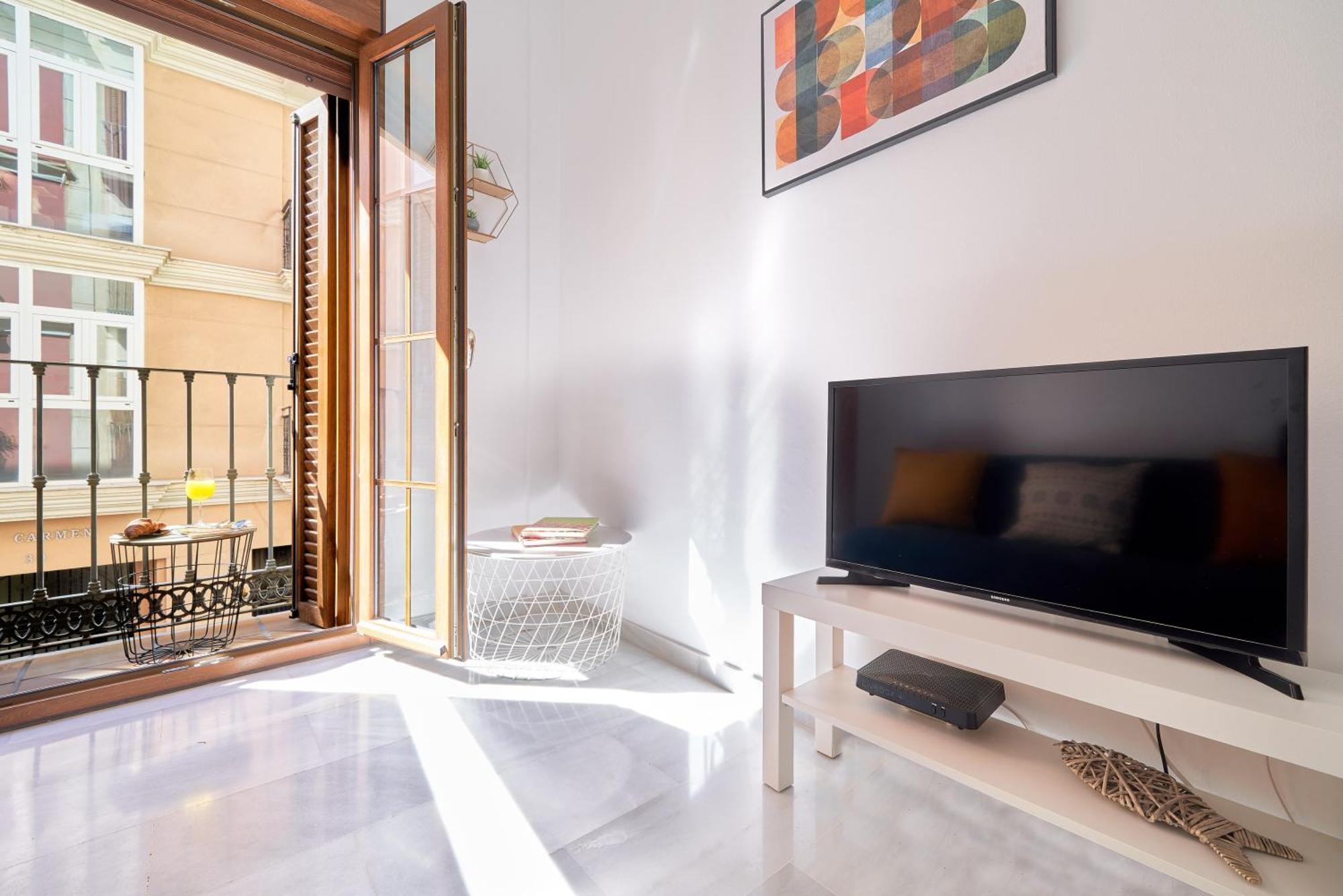 Apartamento En El Centro, Tranquilo Y Luminoso Málaga Kültér fotó